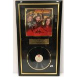 A unique presentation signed album BEE GEES "Spirits Having Flown 1979",