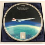 A collection of "Concorde" memorabilia including a Bradford Exchange Concorde British Airways