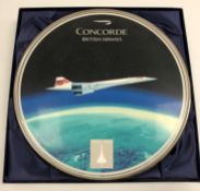 A collection of "Concorde" memorabilia including a Bradford Exchange Concorde British Airways