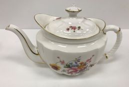 A Royal Crown Derby "Derby Posies" pattern floral spray decorated tea/dinner service (composite)