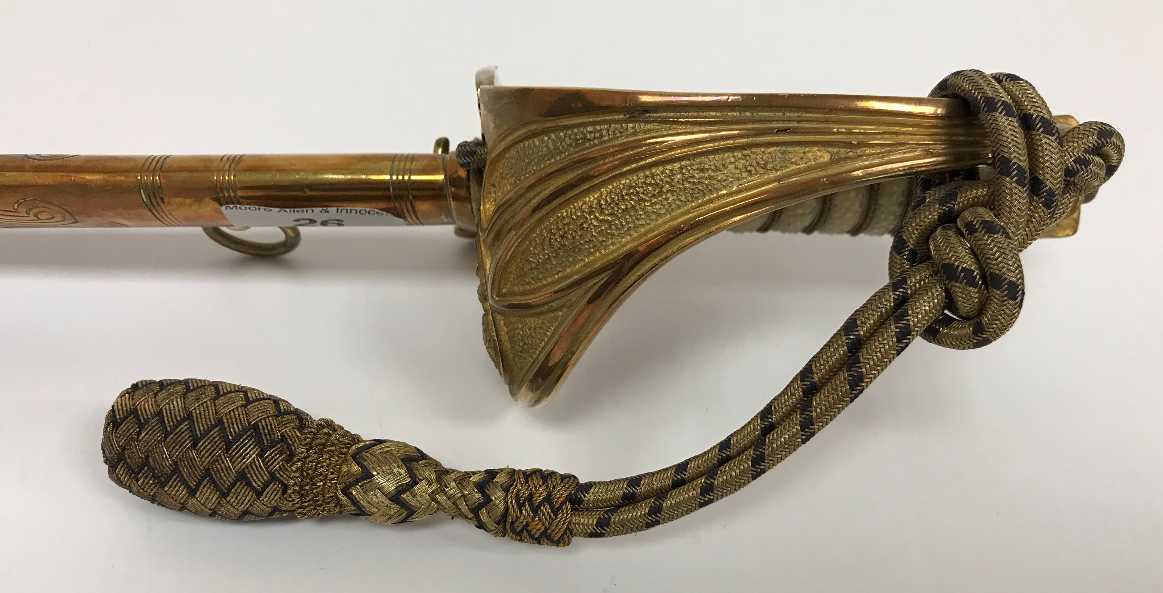A George VI Royal Naval Officer's dress sword, - Image 2 of 12