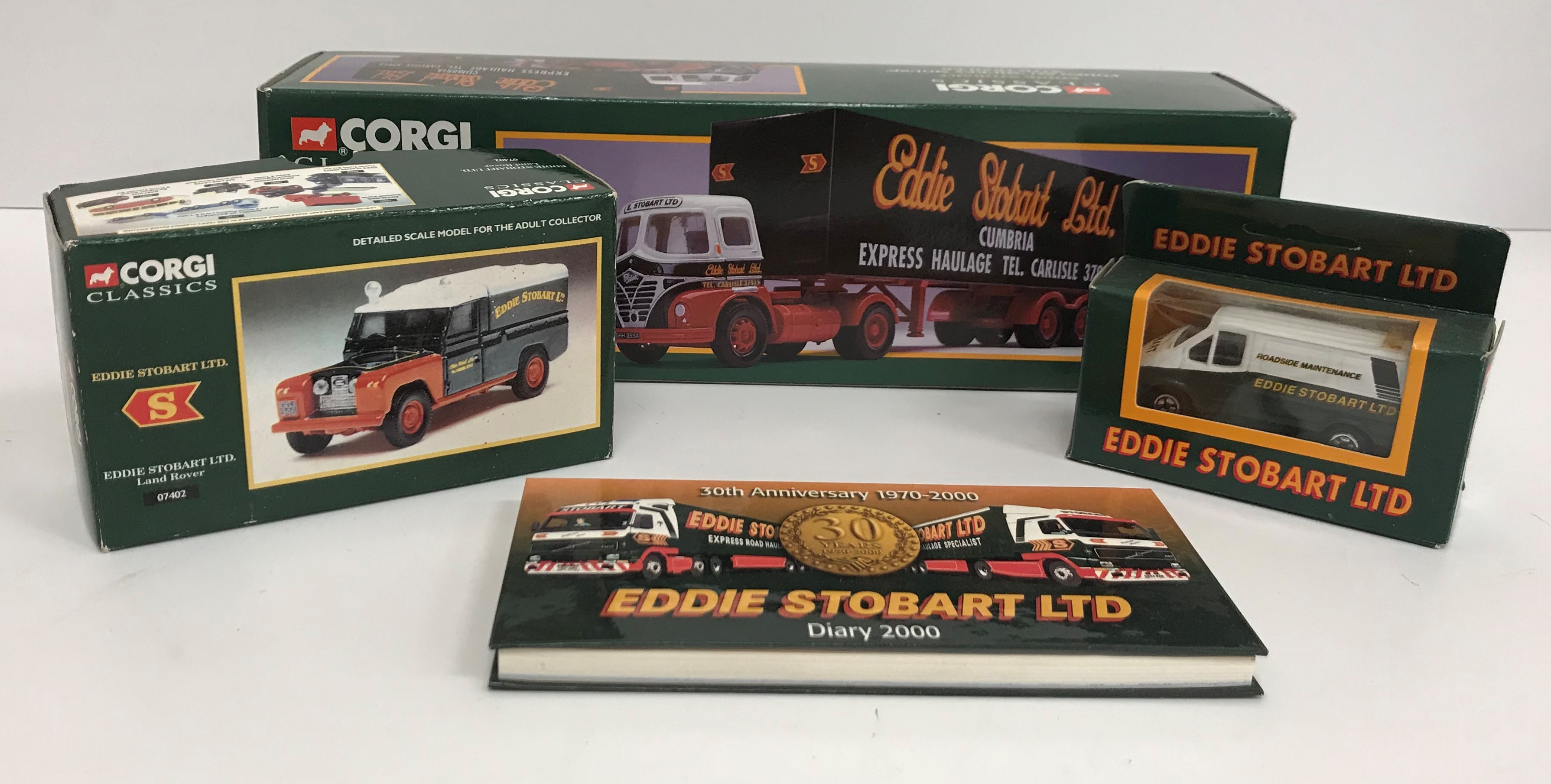 A collection of Eddie Stobart Corgi toys, to include a Foden S21 Mickey Mouse with trailer, - Image 3 of 7