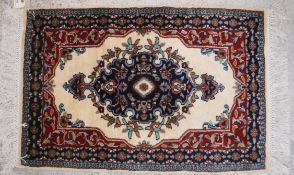 A Persian rug,