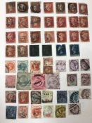 Four albums of various British and World stamps including 23 Penny Reds,