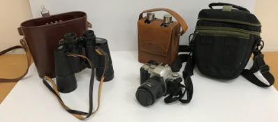 A pair of Carl Zeiss Jenoptem 7 x 50 w binoculars,