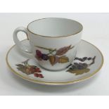 A large collection of Royal Worcester "Evesham" dinner and table wares to include tureens,