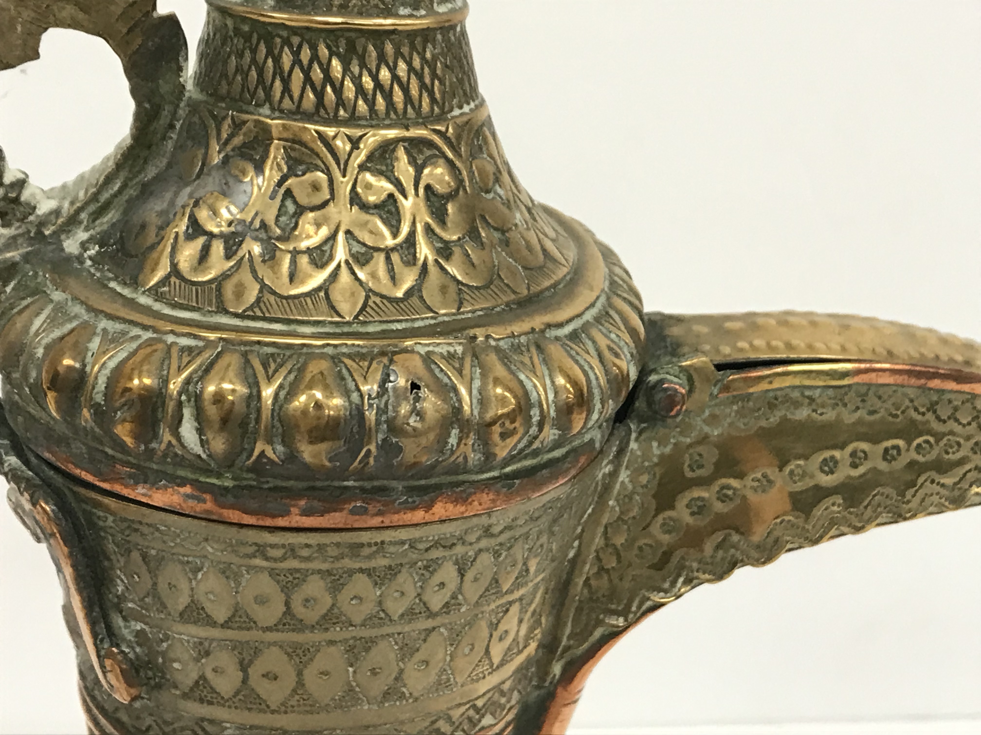 A collection of Middle Eastern and other copper wares to include two Turkish coffee pots, - Image 83 of 115