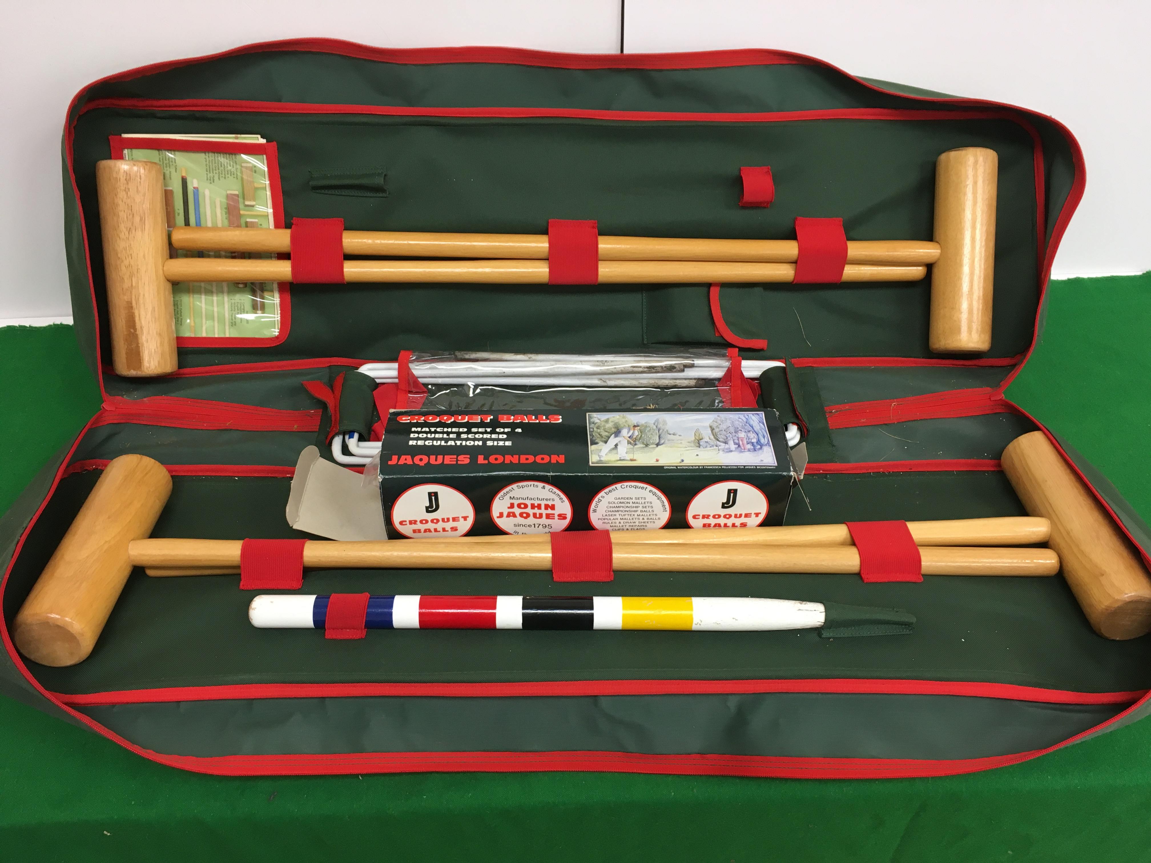 A modern Jaques croquet set housed in a canvas bag - Image 5 of 5