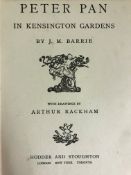 J M BARRIE "Peter Pan in Kensington Gardens", illustrated by Arthur Rackham,