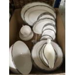 A collection of Wedgwood "Amherst" dinnerwares comprised of eleven dinner plates,