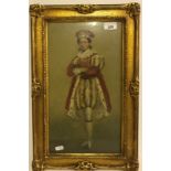 19TH CENTURY ENGLISH SCHOOL "Mr Massingham (Actor) in Royal Court dress", a portrait study,