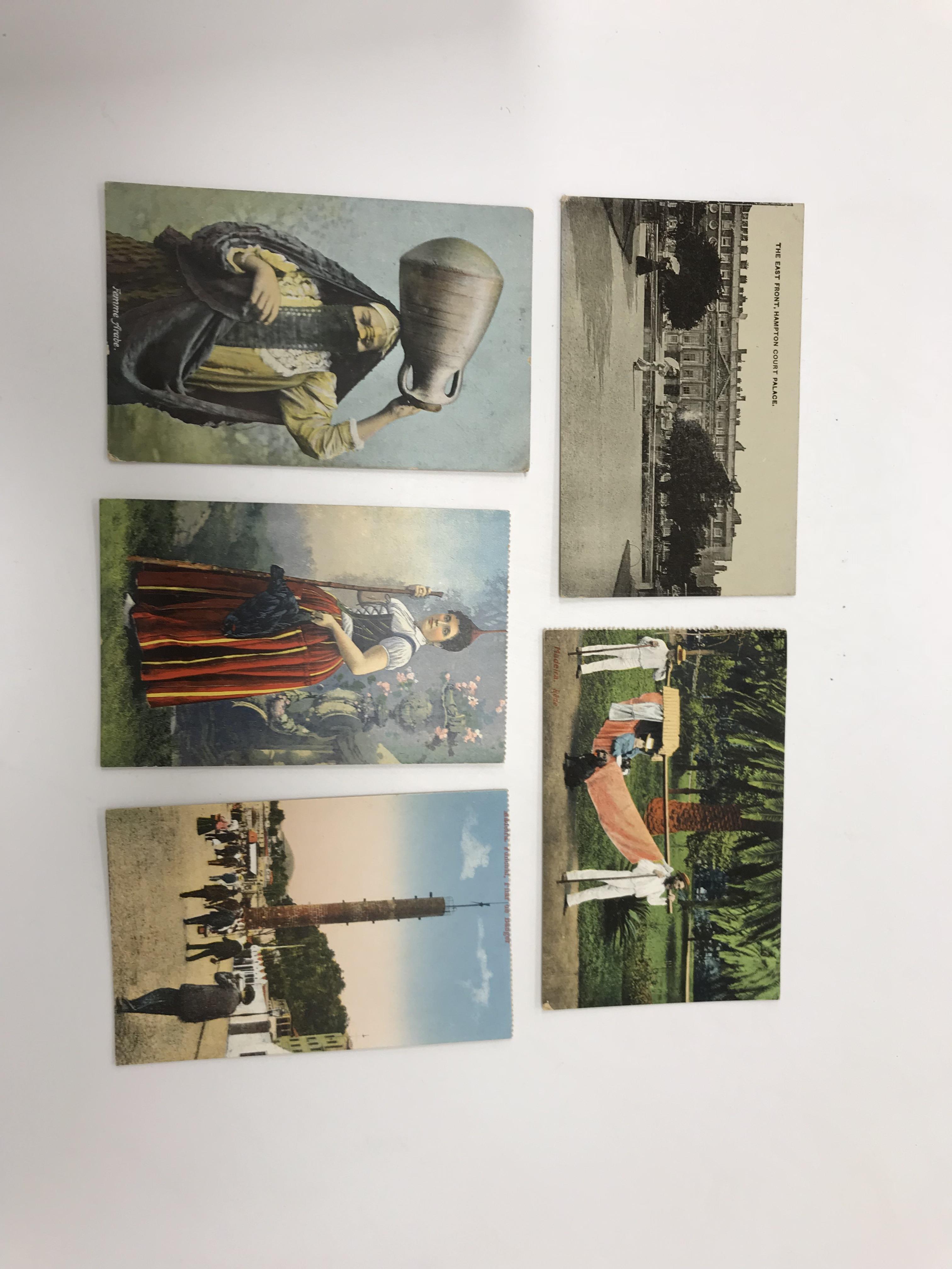 Three boxes and an album of mainly British postcards including World War I and earlier, - Image 12 of 22