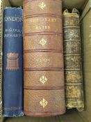 A small collection of books to include CHARLES DICKENS "The Uncommercial Traveller",
