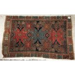 A vintage Shirvan rug,