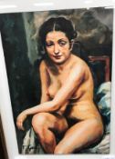 ATTRIBUTED TO TELL.GECK (1895-1986) "Nud