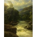 JAMES BURRELL SMITH (1822-1897) "River l