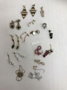 A collection of various costume jeweller