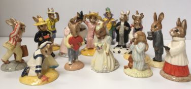 A collection of Royal Doulton Bunnykins