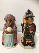 A collection of Royal Doulton rabbit fig