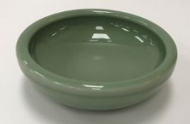 A Royal Copenhagen celadon glazed bowl o