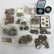 A collection of mainly British coins to