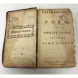 One volume JOHN MILTON "Paradise Lost, A