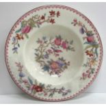 A box of 19th Century and later decorative plates,