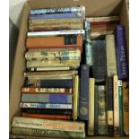 Thirteen boxes of books mainly on the subject of dogs and other animals