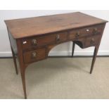 A 19th Century mahogany side table,