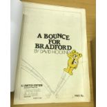 AFTER DAVID HOCKNEY (1937-) "A bounce for Bradford", an original print,