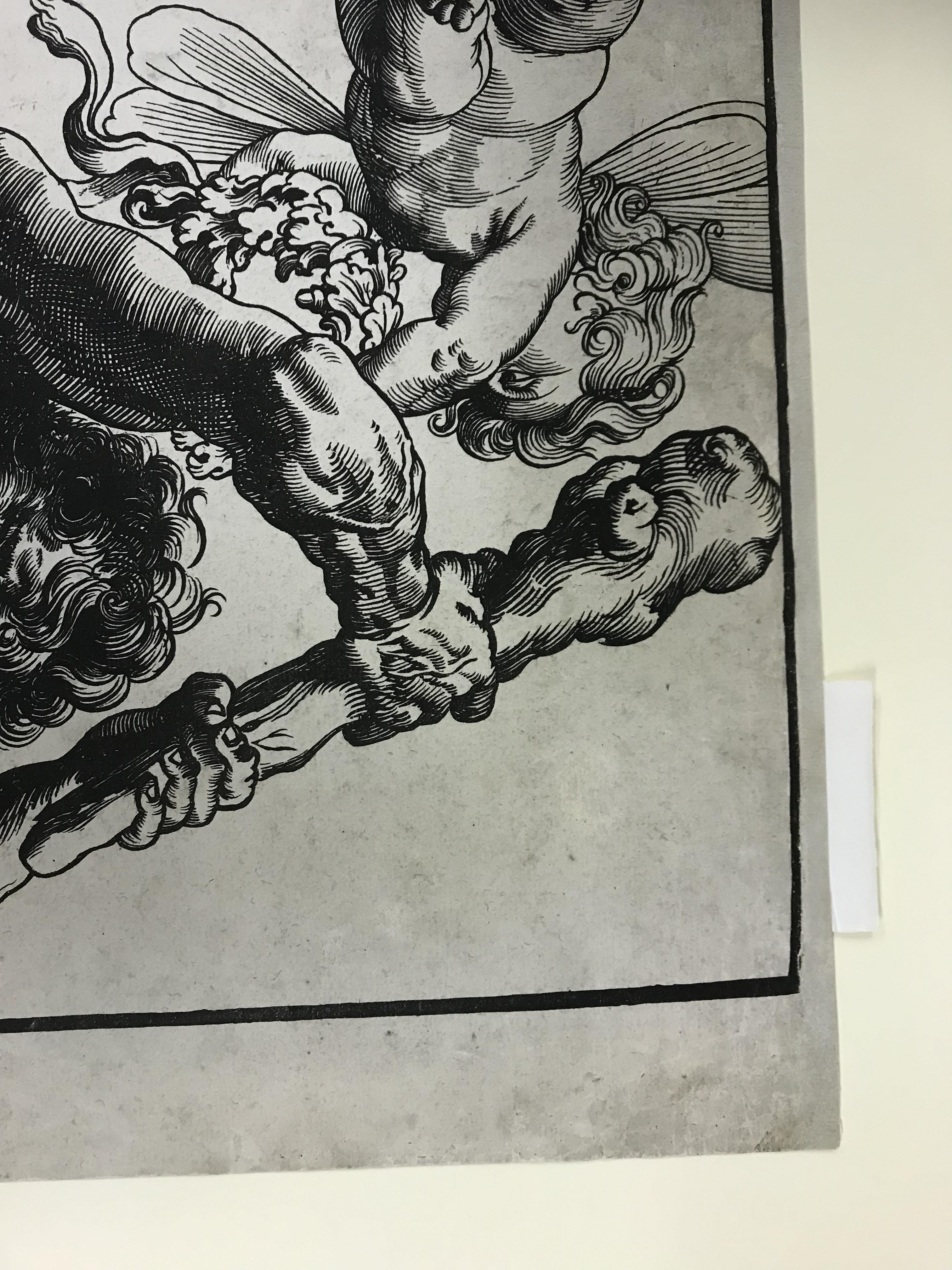 AFTER CHRISTOFFEL "Jegher" and "P P Rubens" "Hercules slaying discord" wood cut print, - Bild 14 aus 35