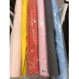 Ten full and part rolls of 92 cm wide felt (30% wool,