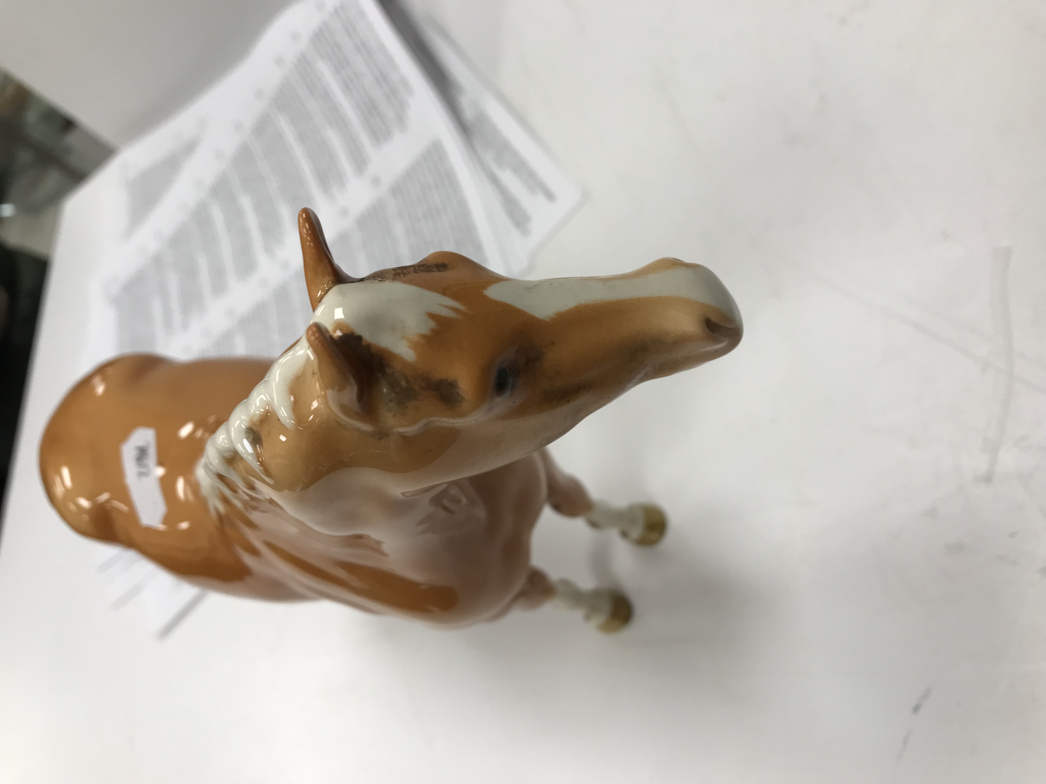 A collection of four Beswick Palomino horse figures together with three Palomino foal figures, - Image 31 of 44