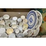A box of various Royal commemorative china to include Queen Victoria Jubilee 1887 British Empire