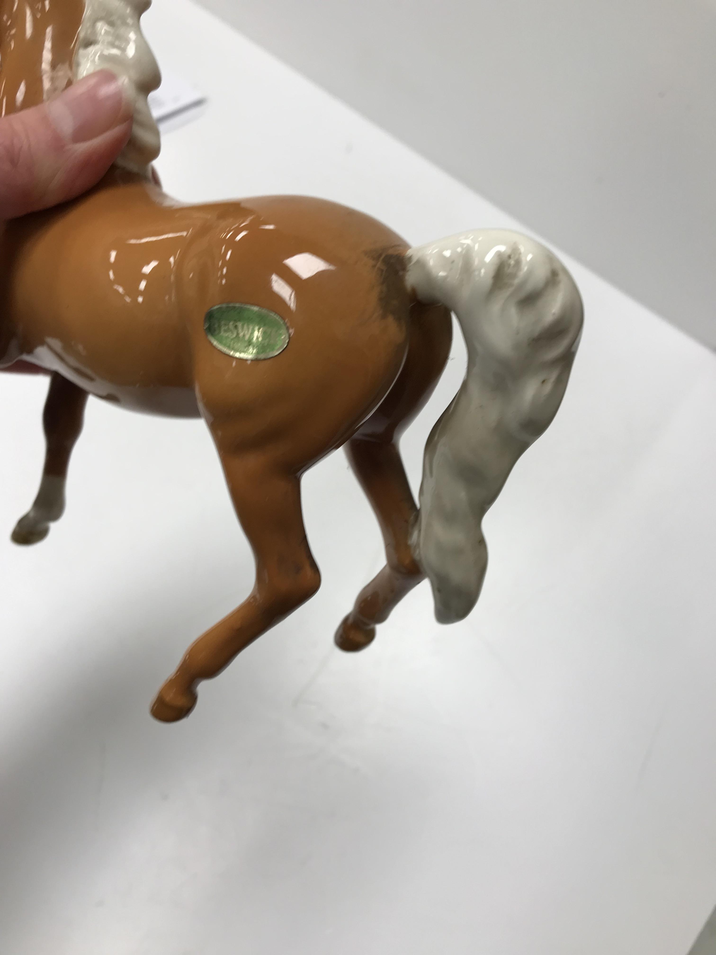 A collection of four Beswick Palomino horse figures together with three Palomino foal figures, - Image 22 of 44