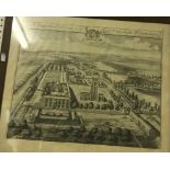AFTER JOHN KIPP "Kempsford the seat of Lord Viscount Weymouth", a topographical study,