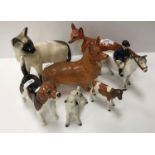 A Beswick Wendover beagle figure (tail up) 13.