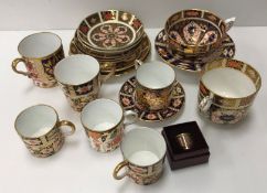 A collection of circa 1900 and later Japan pattern teacups,