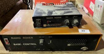 A Blick International Radio Rover base control and another unit,