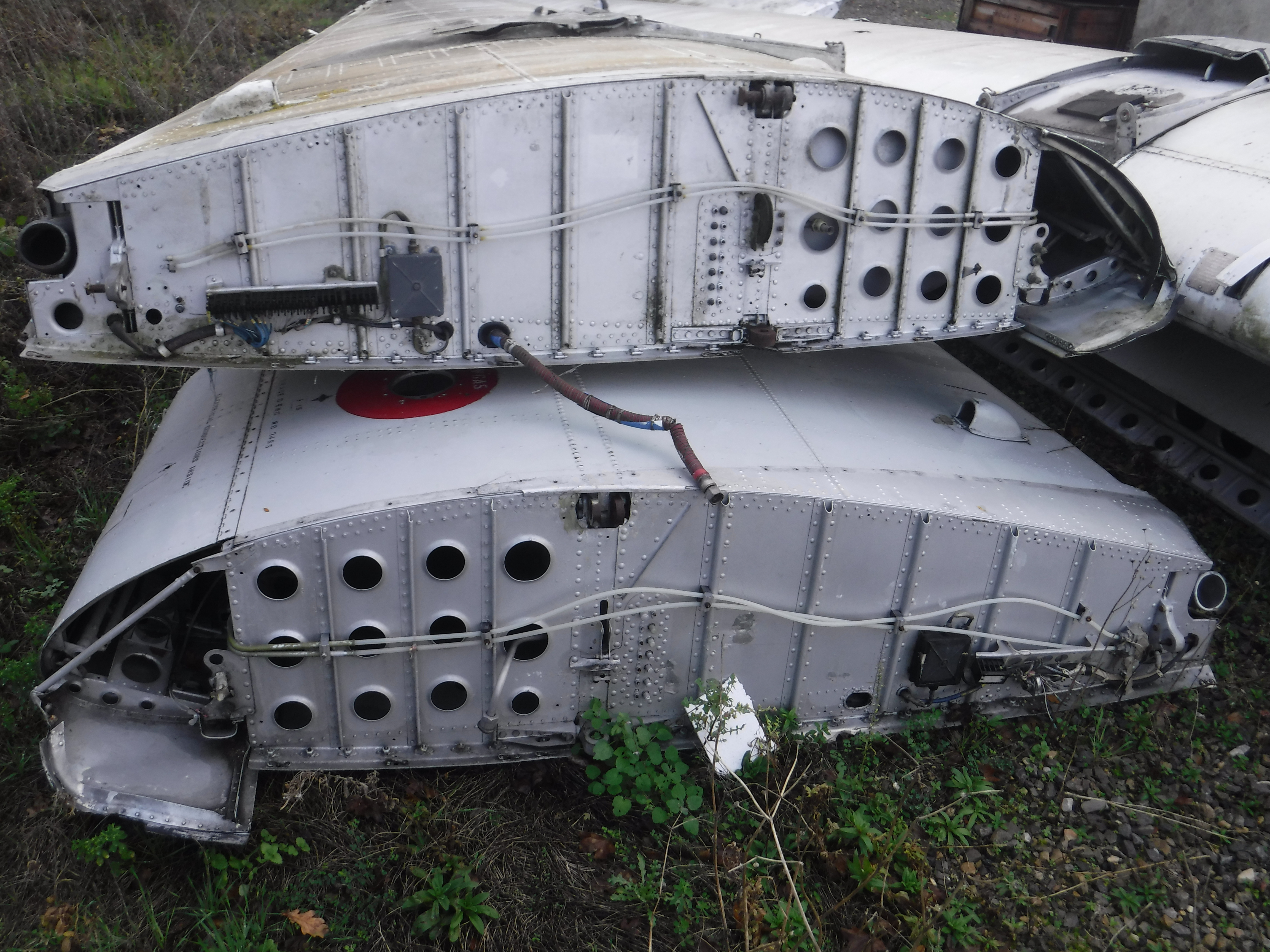 A De Havilland Dove aircraft fuselage "VP955" (believed to have been used for transporting various - Bild 5 aus 21