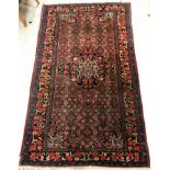 A vintage Persian carpet,