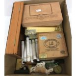 A collection of various cigars including one box Monte Cristo Habana cigars for Alfred Dunhill,