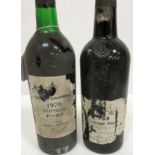 One bottle Gould Campbell Vintage Port 1970 and one bottle Taylor's Vintage Port 1985