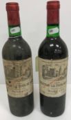 Two bottles Chateau Latour de Mons Grand Vin Margaux 1979