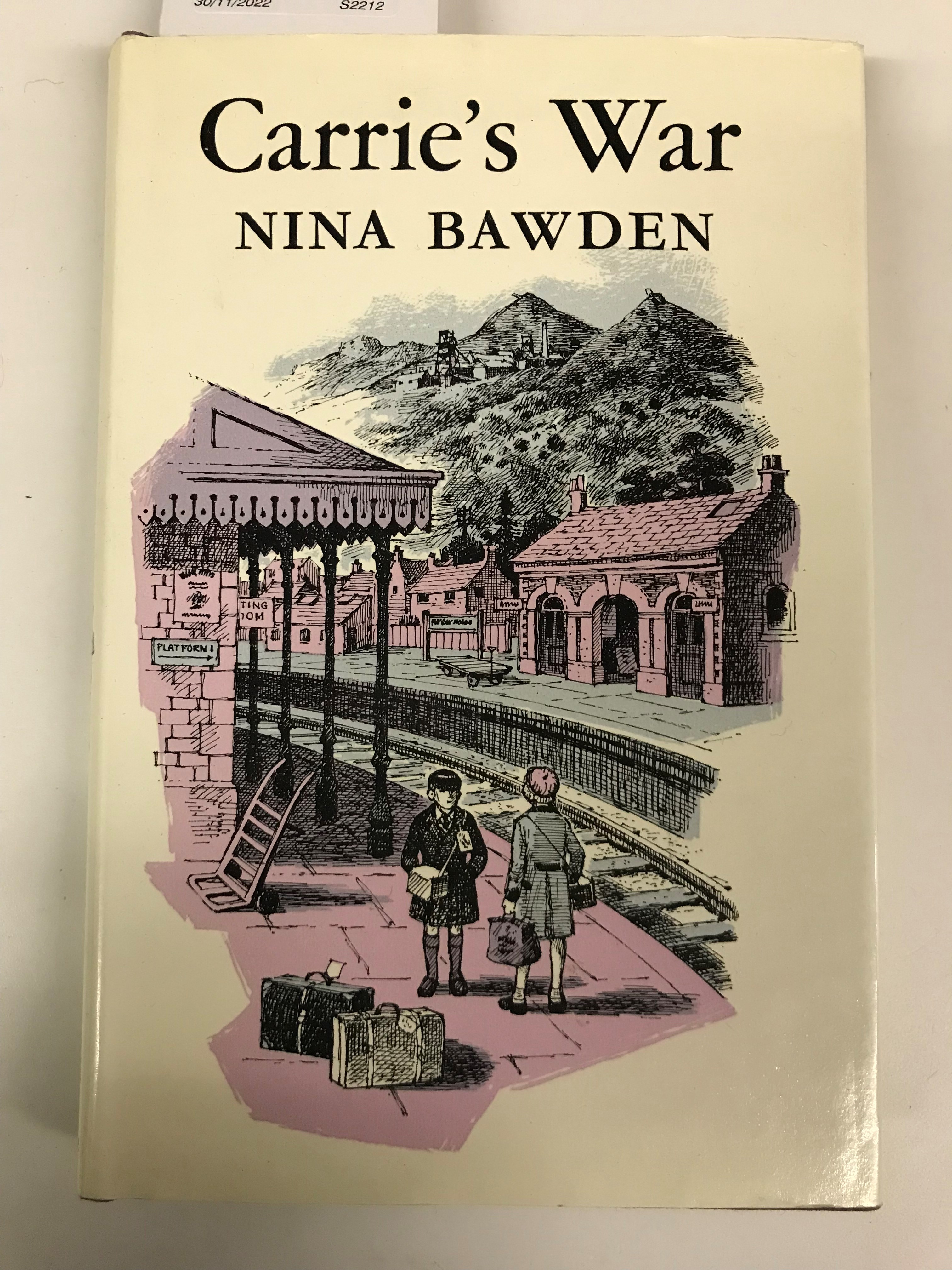 NINA BAWDEN "Carrie's War" illustrated by Faith Jaques, first edition 1973, signed by the author,