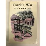 NINA BAWDEN "Carrie's War" illustrated by Faith Jaques, first edition 1973, signed by the author,