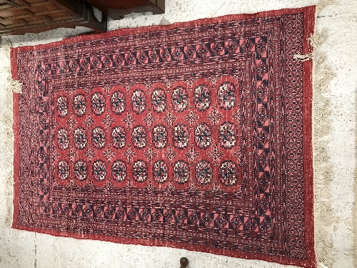 A Bokhara rug, - Image 5 of 9