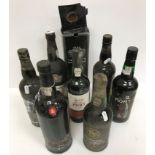 Eight bottles various Port including Taylor's Late Bottled Vintage 1990,