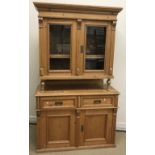 A Continental pine dresser,