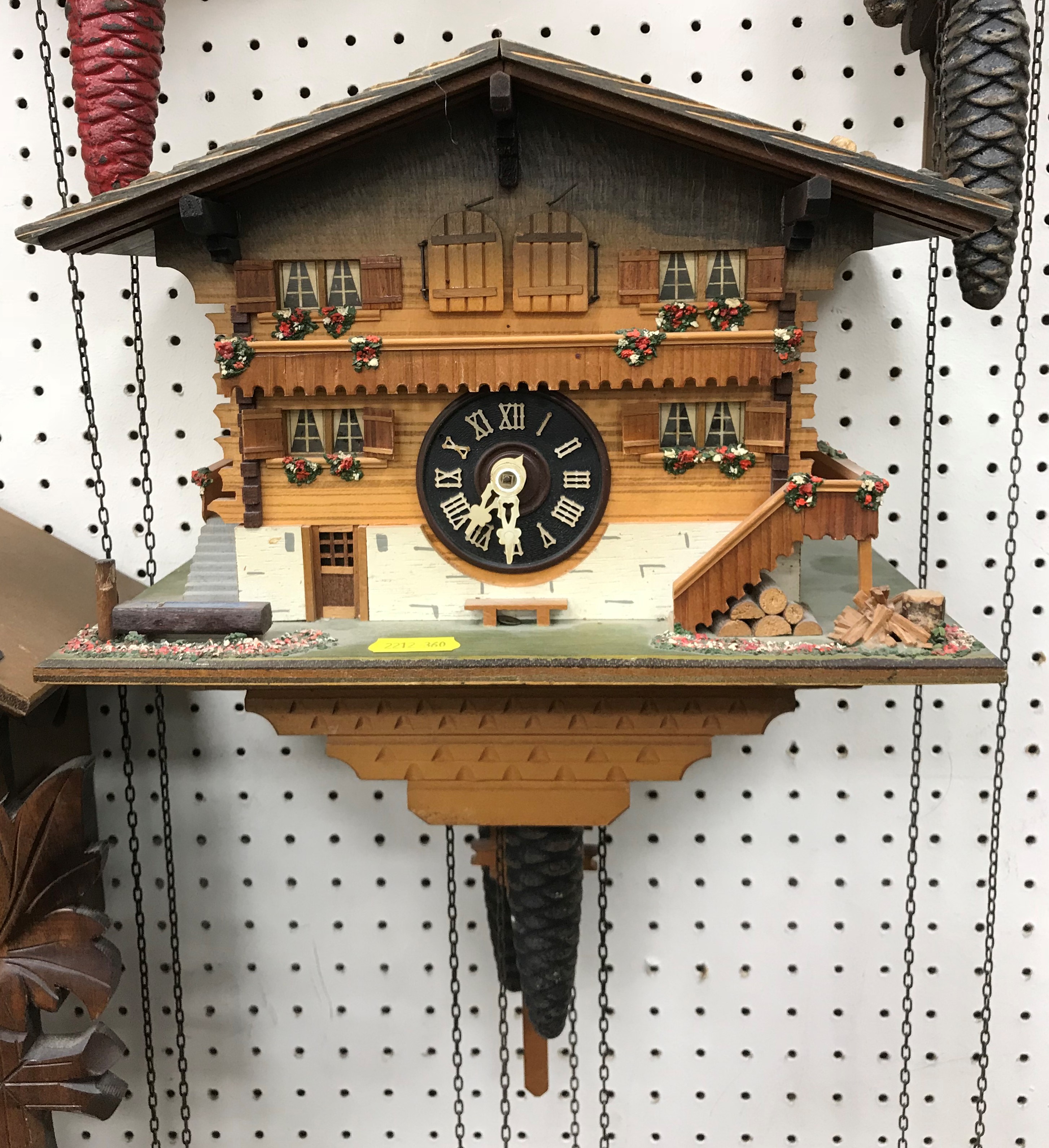 Four various modern cuckoo clocks, - Image 2 of 4